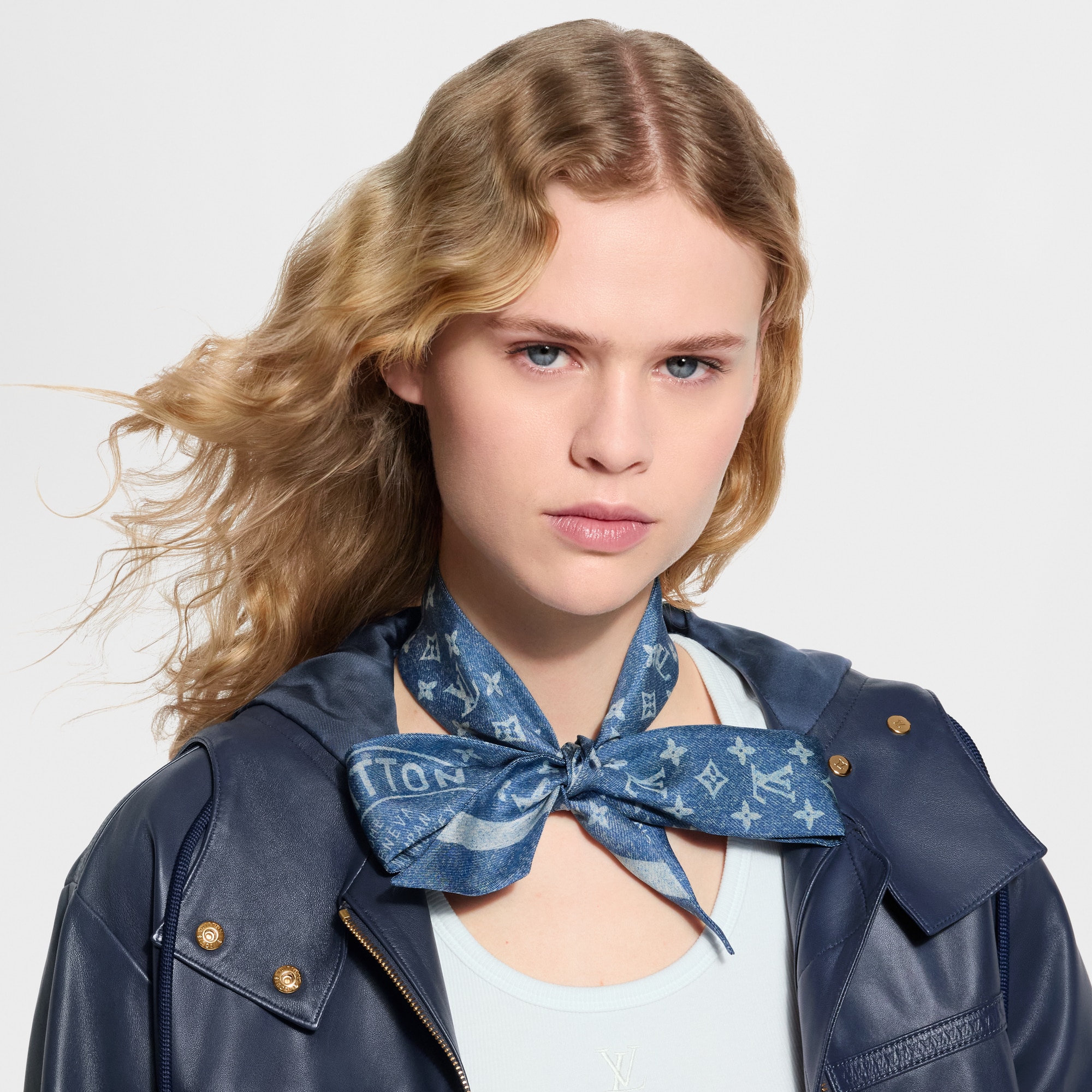 LV Denim Stamp BB Bandeau S00 - Women - Accessories | LOUIS VUITTON ®